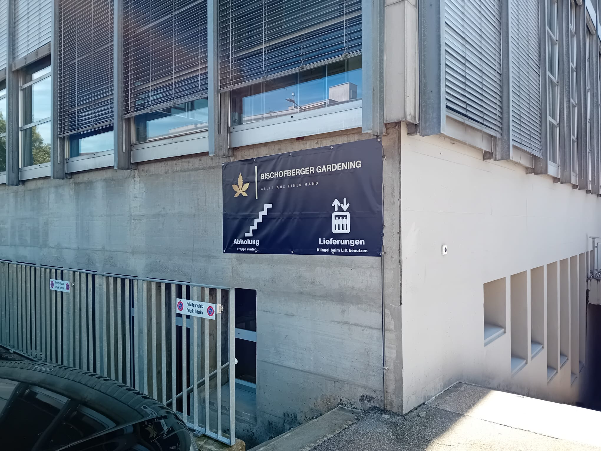 Eingang und Wareneingang